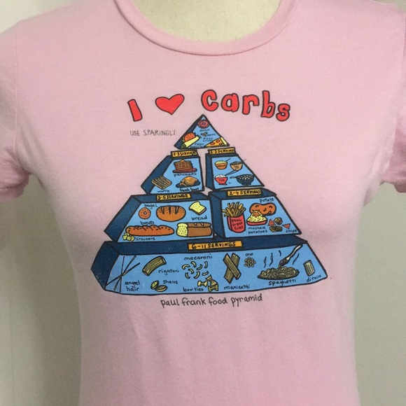 Paul Frank Tops - I Love Carbs t-shirt